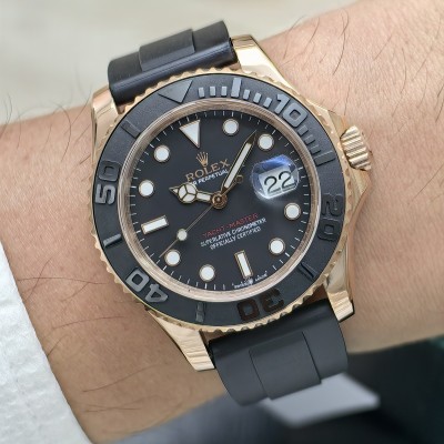 ROLEX YACHT MASTER ROSE GOLD
