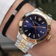 VERSACE TWO TONE GOLD SILVER- Blue DIAL