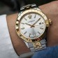 VERSACE TWO TONE GOLD SILVER- WHITE DIAL