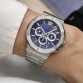 VERSACE SILVER BLUE DIAL