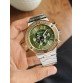 Versace Greca Chronograph Yeşil Kadran 43mm Two Tone Gold