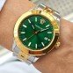 Versace Hellenyium Yeşil 42mm Two Tone Gold