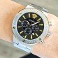 Versace Greca Chronograph Siyah Kadran 43mm Silver Gold Detay